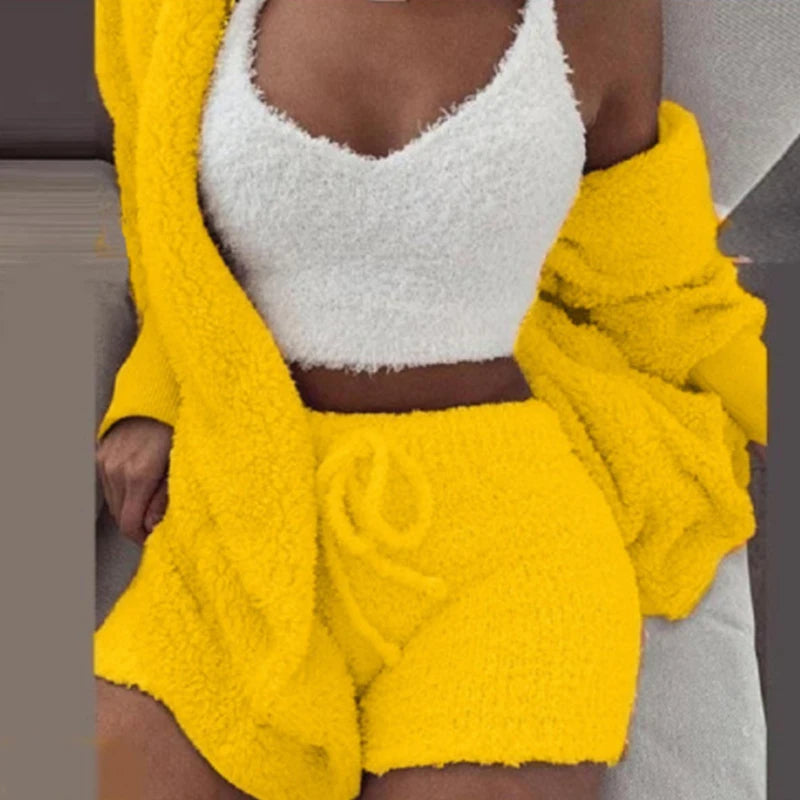 Women's Soft Knit Pajama Set