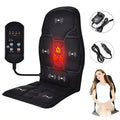 Coussin massant multi-modes OLYX — 7 moteurs vibrants et chaleur infrarouge pour le dos