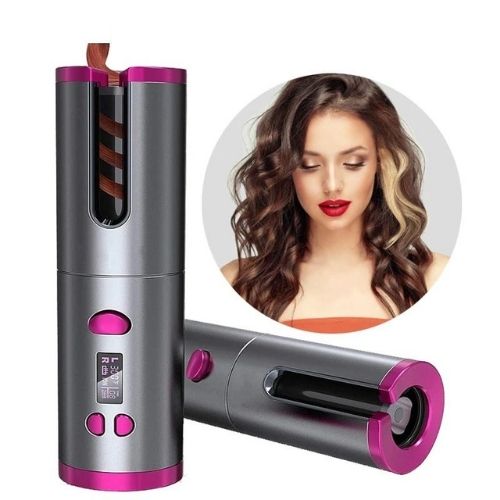 OLYX Fer à Boucler sans Fil — Fer à Friser Automatique 5000 mAh