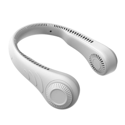 Ventilateur de cou portable OLYX — design inspiré des écouteurs, fraîcheur mains libres