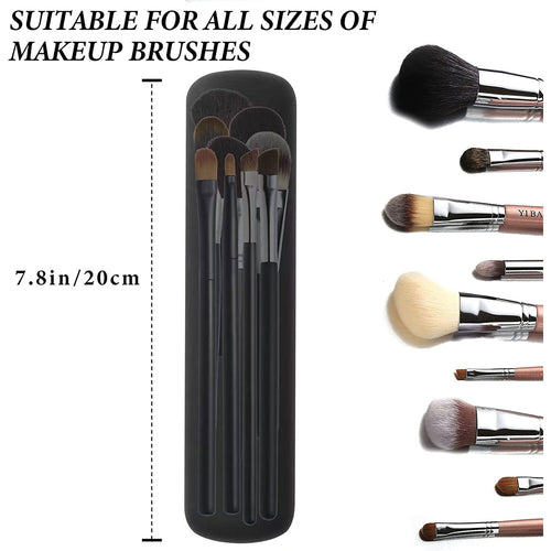 OLYX Brush Pod™ — Waterproof Silicone Makeup Brush Case