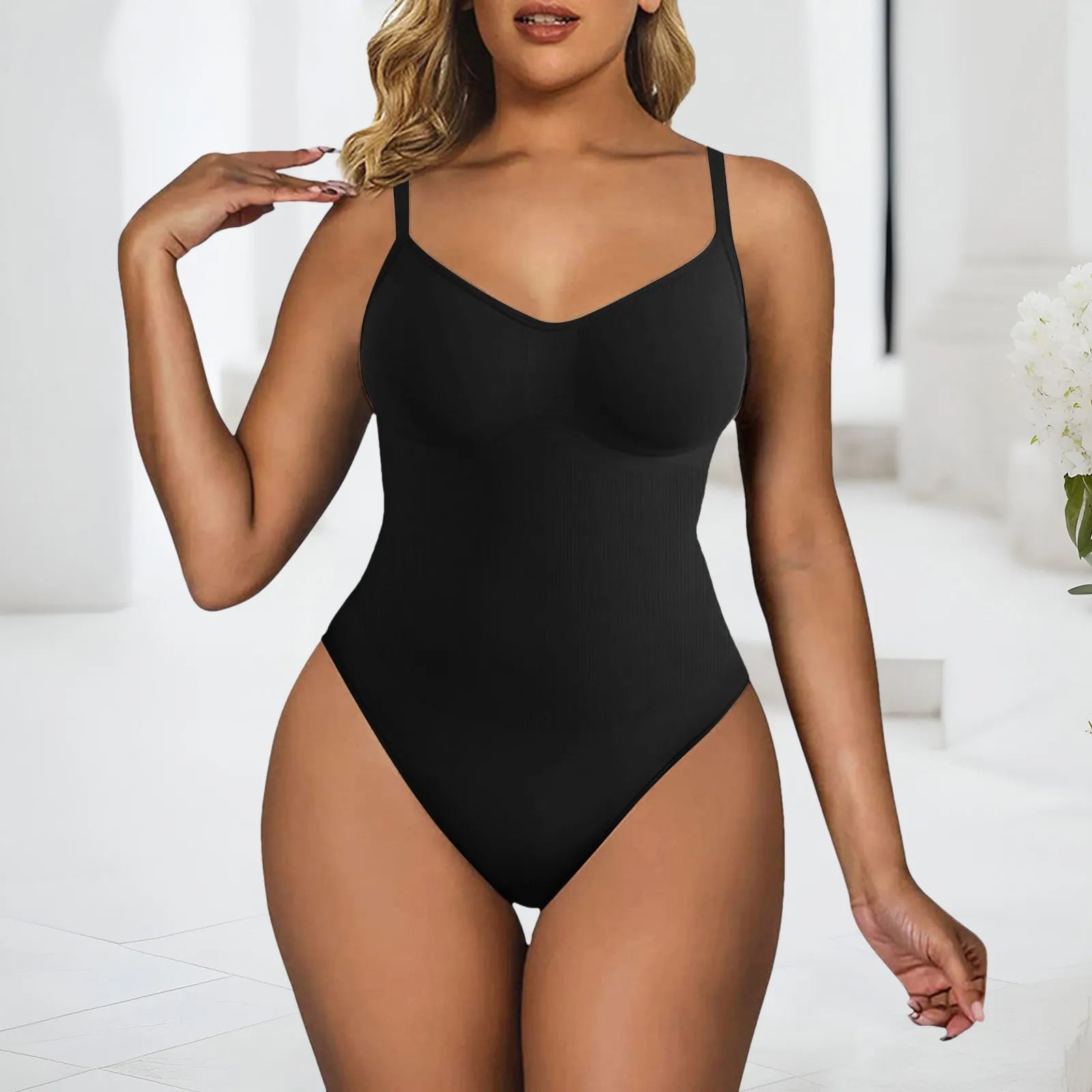 High-Stretch Shaping Bodysuit for Women