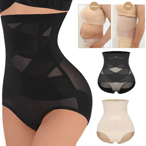 High-Waisted Tummy Control Shapewear Brief