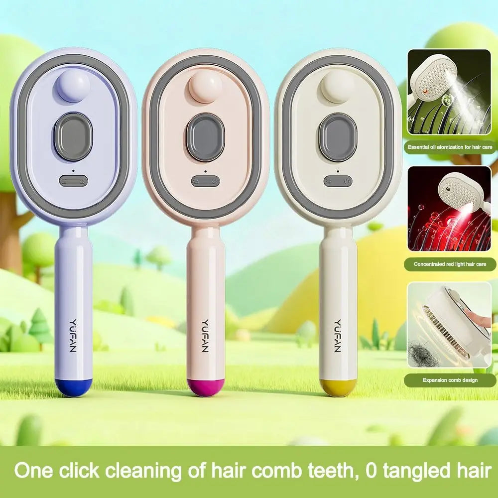 Electric Misting Massage Hair Comb