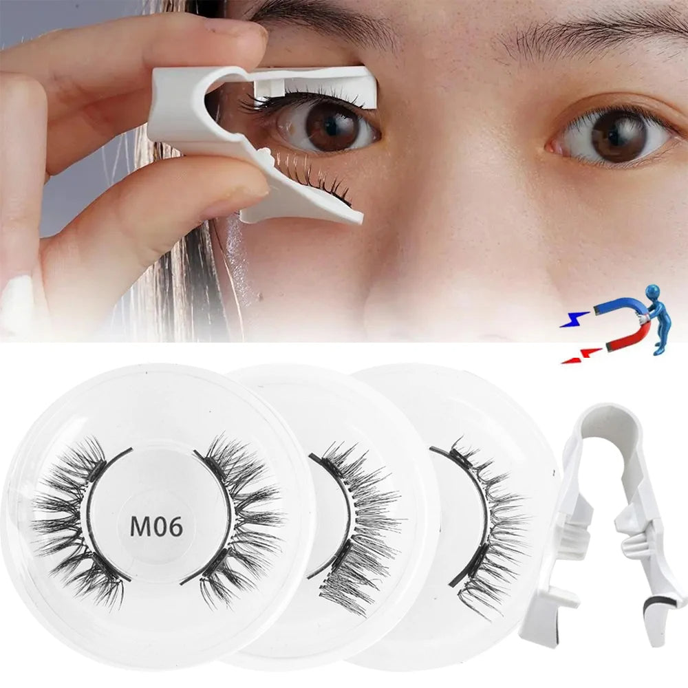 Reusable Magnetic False Eyelashes