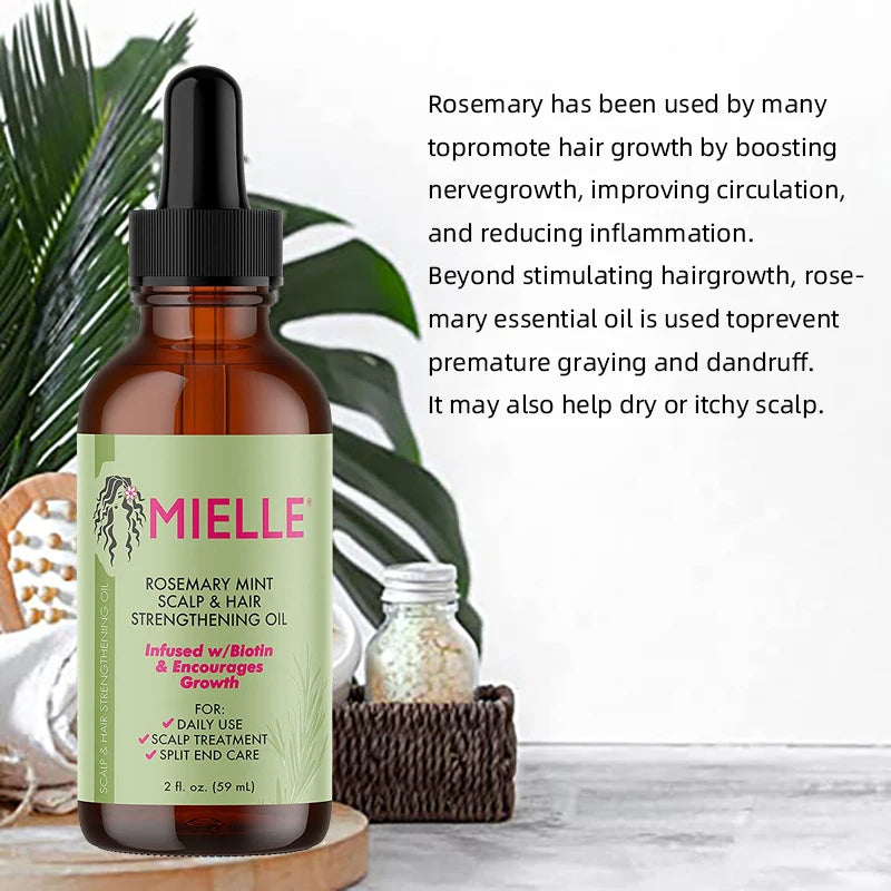 OLYX Root Revival™ — Huile de Romarin pour la Pousse des Cheveux