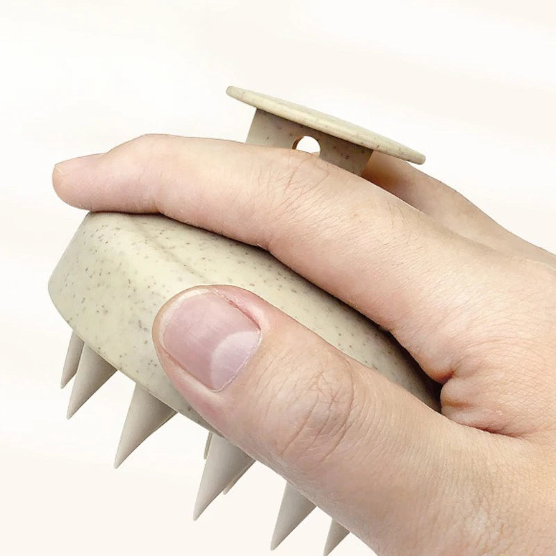 Silicone Scalp Massage Shampoo Brush