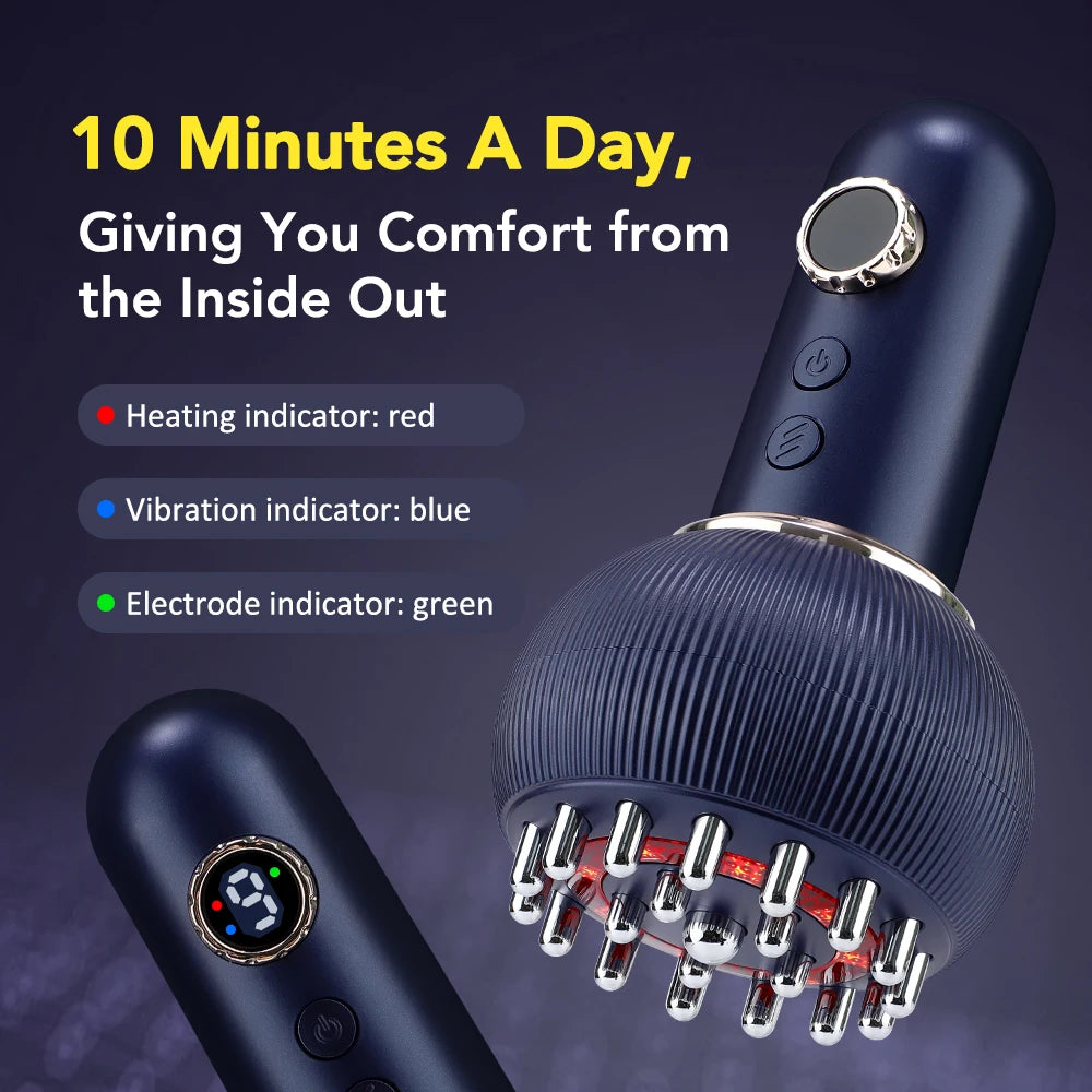 Electric Gua Sha & Cupping Massage Brush