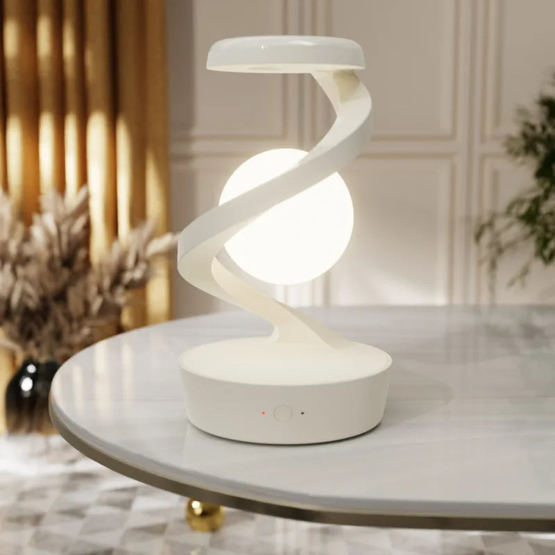 Base chargeur sans fil Qi lampe lévitante OLYX — rechargez votre téléphone en dessous