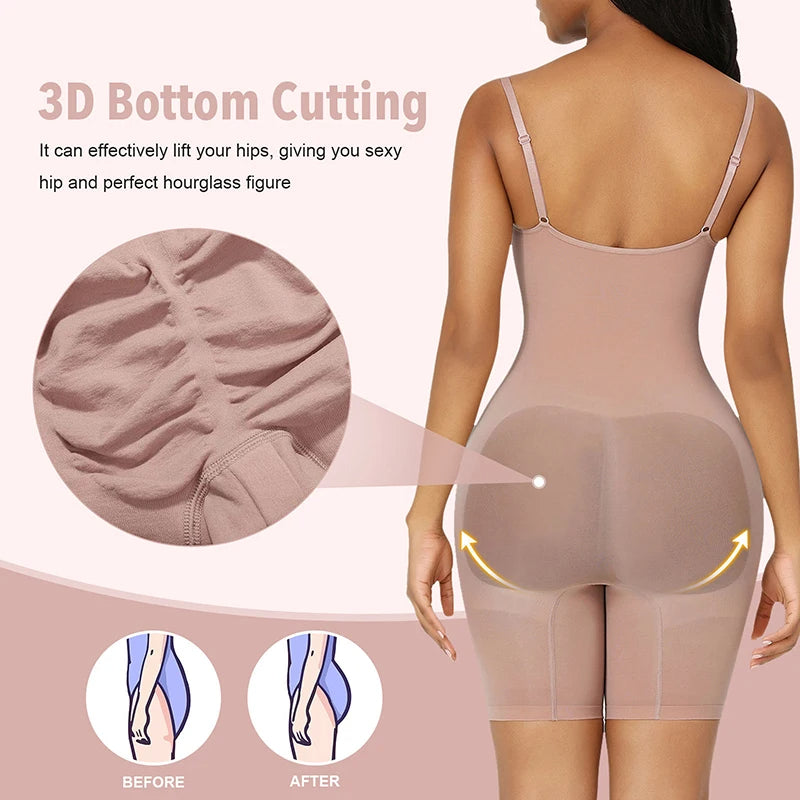 OLYX Sculpting Bodysuit — Seamless Tummy-Control Shapewear