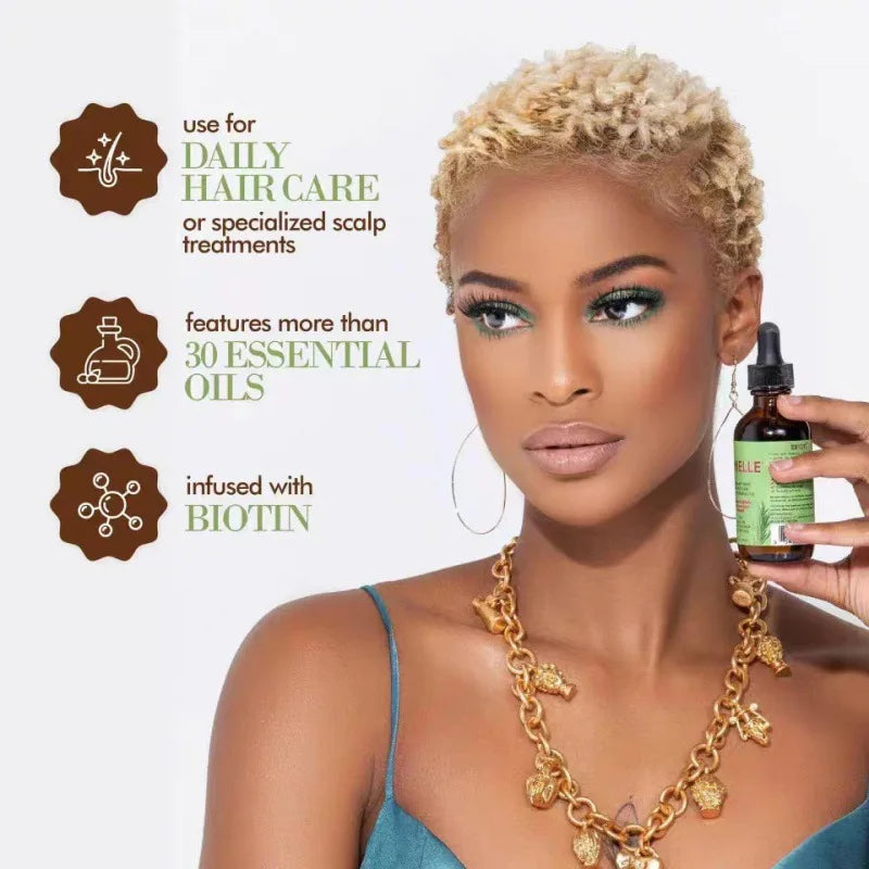 OLYX Root Revival™ — Huile de Romarin pour la Pousse des Cheveux