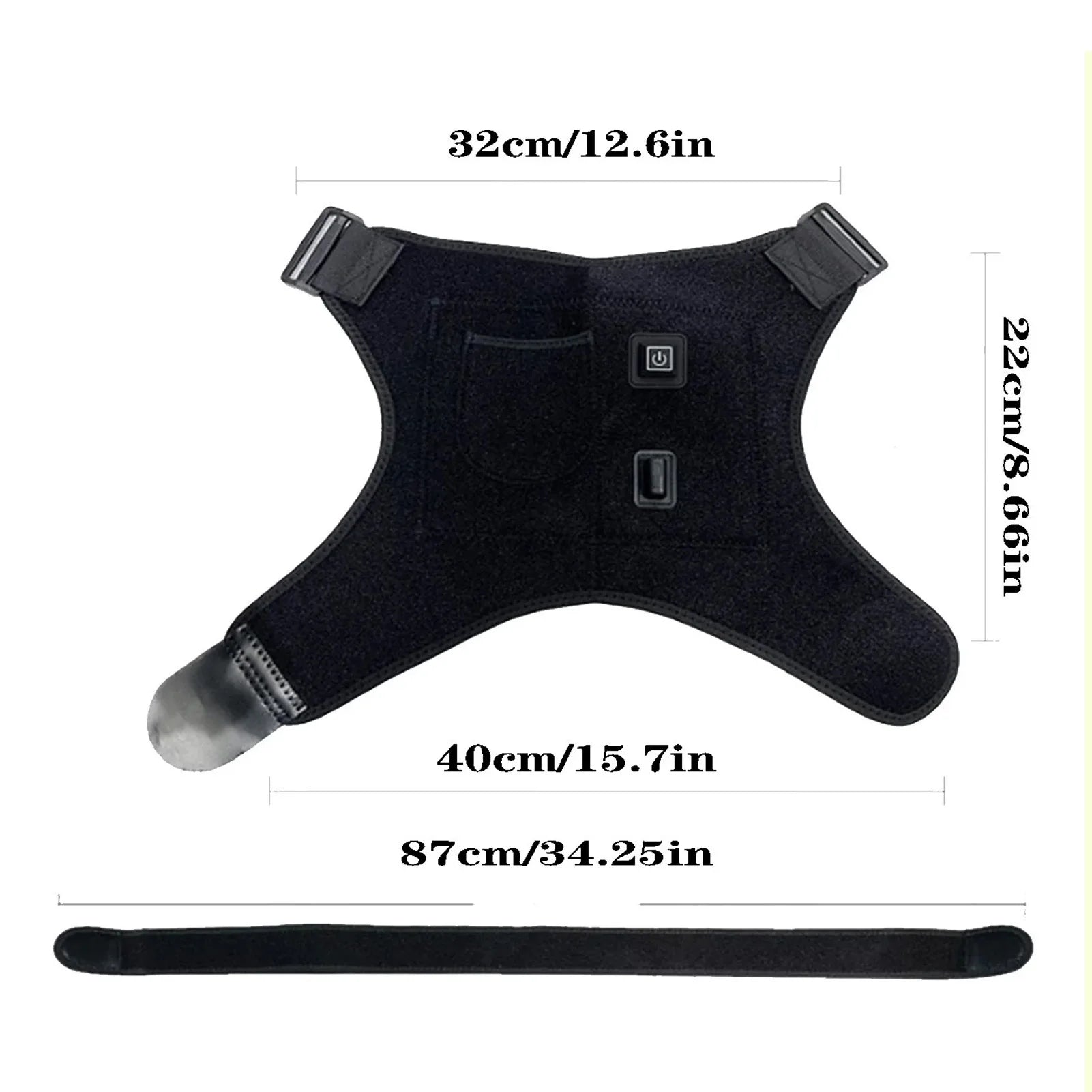 Infrared Heated Shoulder Wrap