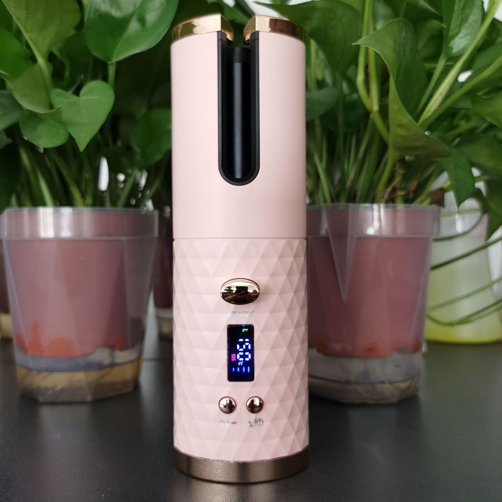 OLYX Fer à Boucler sans Fil — Fer à Friser Automatique 5000 mAh