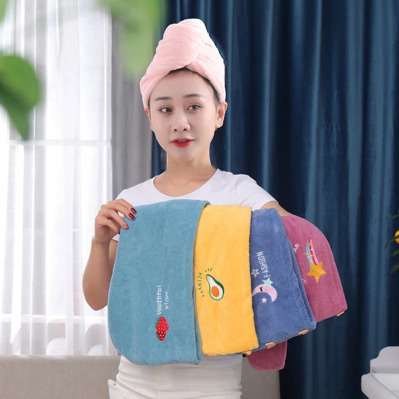 OLYX Quick Wrap™ — Serviette à Cheveux Microfibre Séchage Rapide