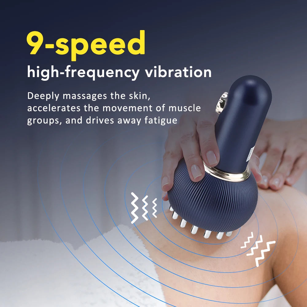 Electric Gua Sha & Cupping Massage Brush