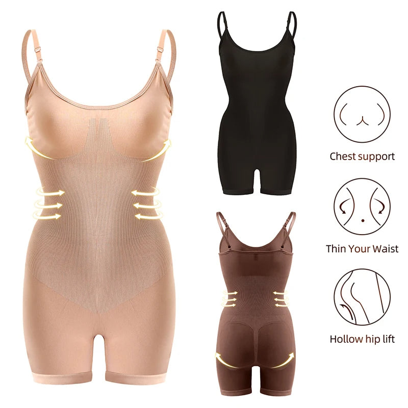 OLYX Sculpting Bodysuit — Seamless Tummy-Control Shapewear