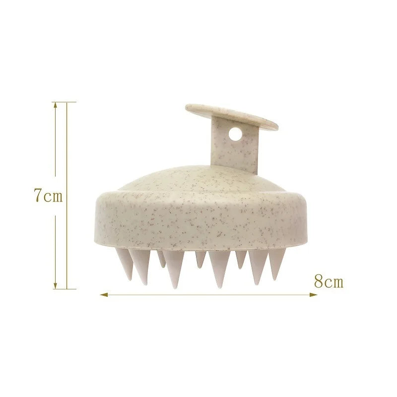 Silicone Scalp Massage Shampoo Brush