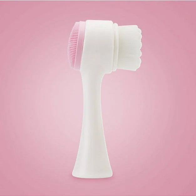 2-in-1 Silicone Facial Cleansing Brush