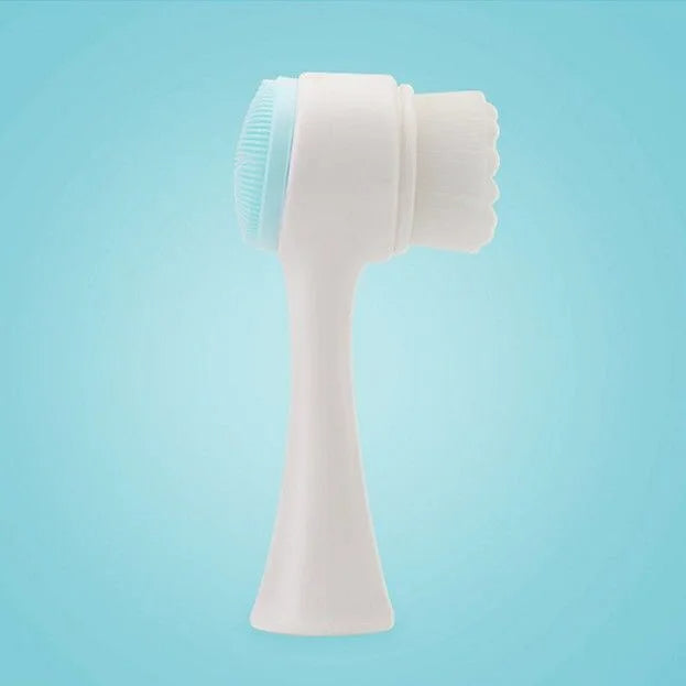 2-in-1 Silicone Facial Cleansing Brush