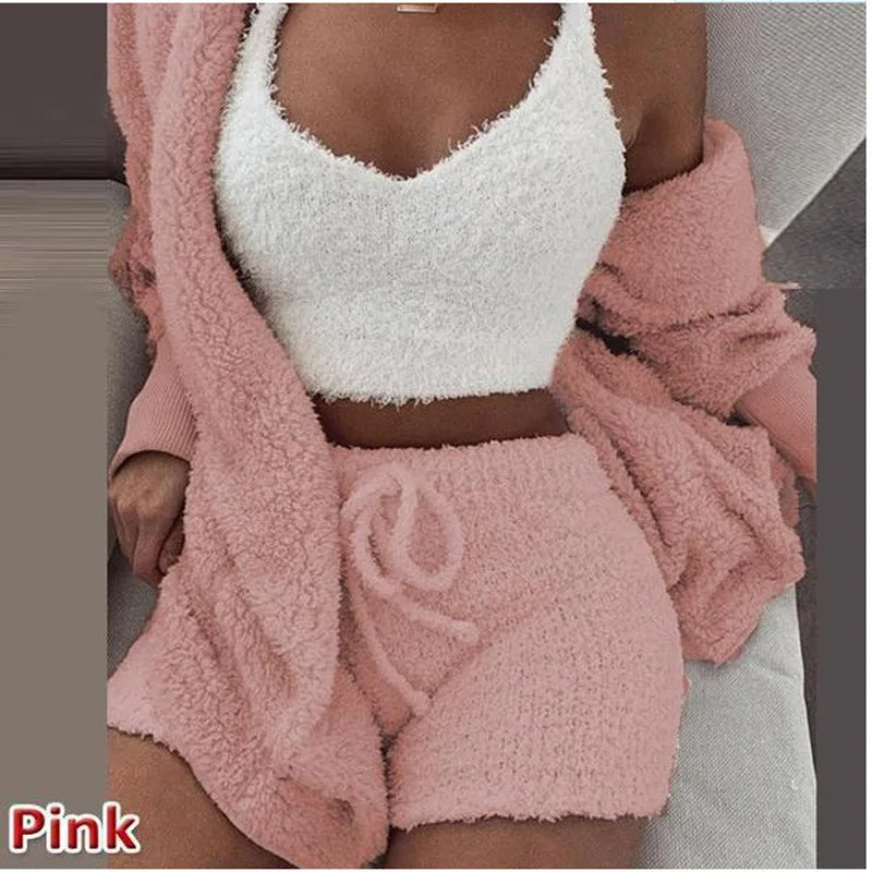 Women's Soft Knit Pajama Set