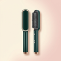 OLYX Ionic Straightening Brush on cream studio background