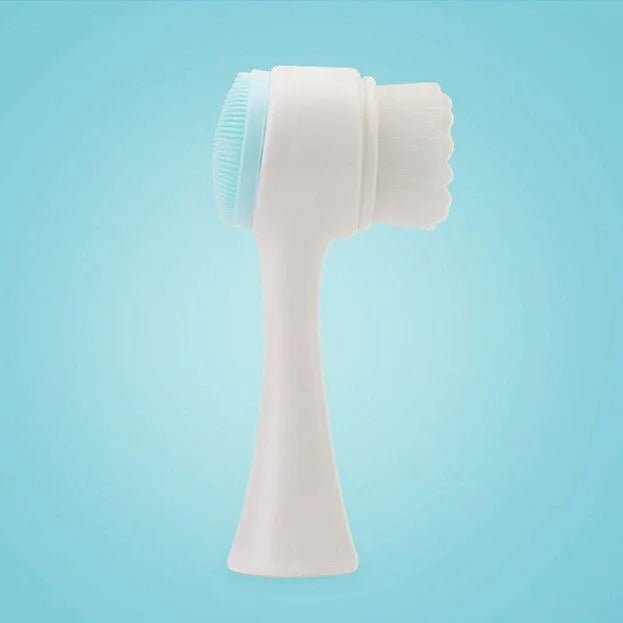 OLYX 2-in-1 Silicone Face Brush — Double-Sided Facial Cleansing & Exfoliating Brush - OLYX-OLYX-