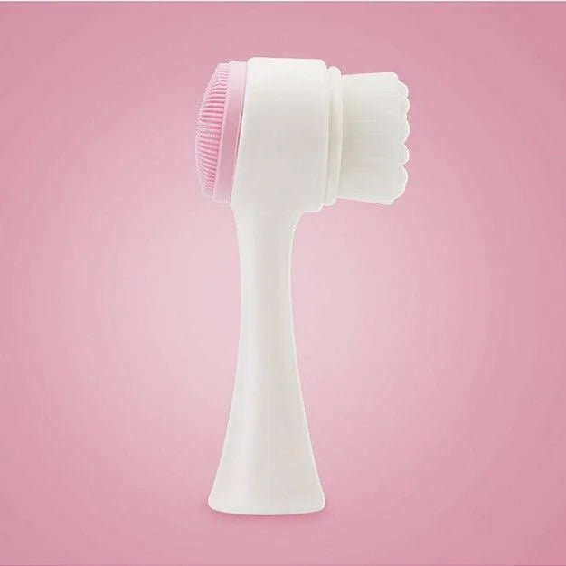 OLYX 2-in-1 Silicone Face Brush — Double-Sided Facial Cleansing & Exfoliating Brush - OLYX-OLYX-