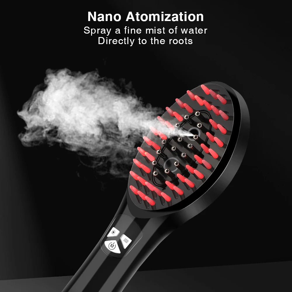 OLYX Electric Scalp Massager Comb — EMS Scalp & Hair Care Tool - OLYX-OLYX-