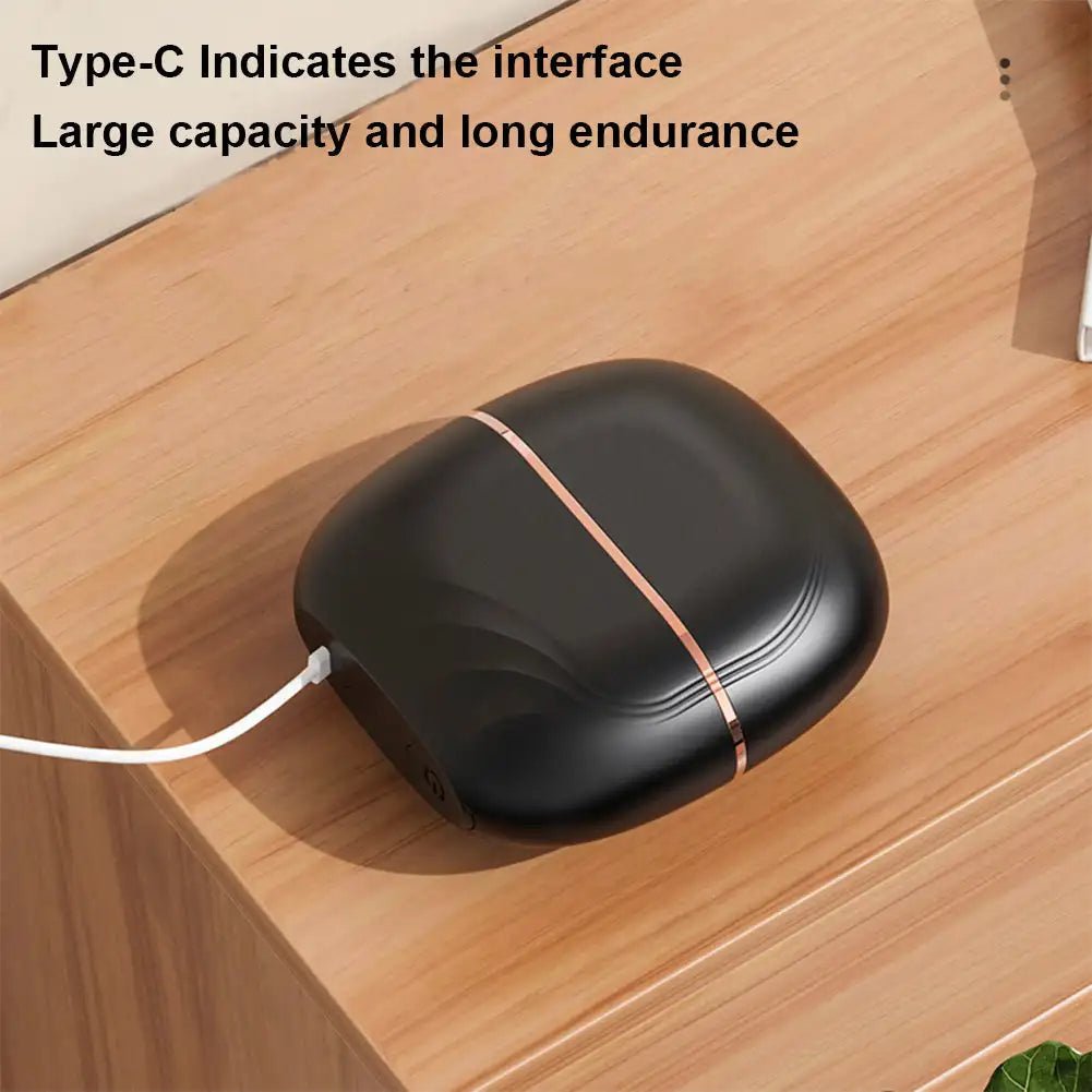 OLYX Mini Straightening Brush — Cordless Travel Hair Straightener - OLYX-OLYX-