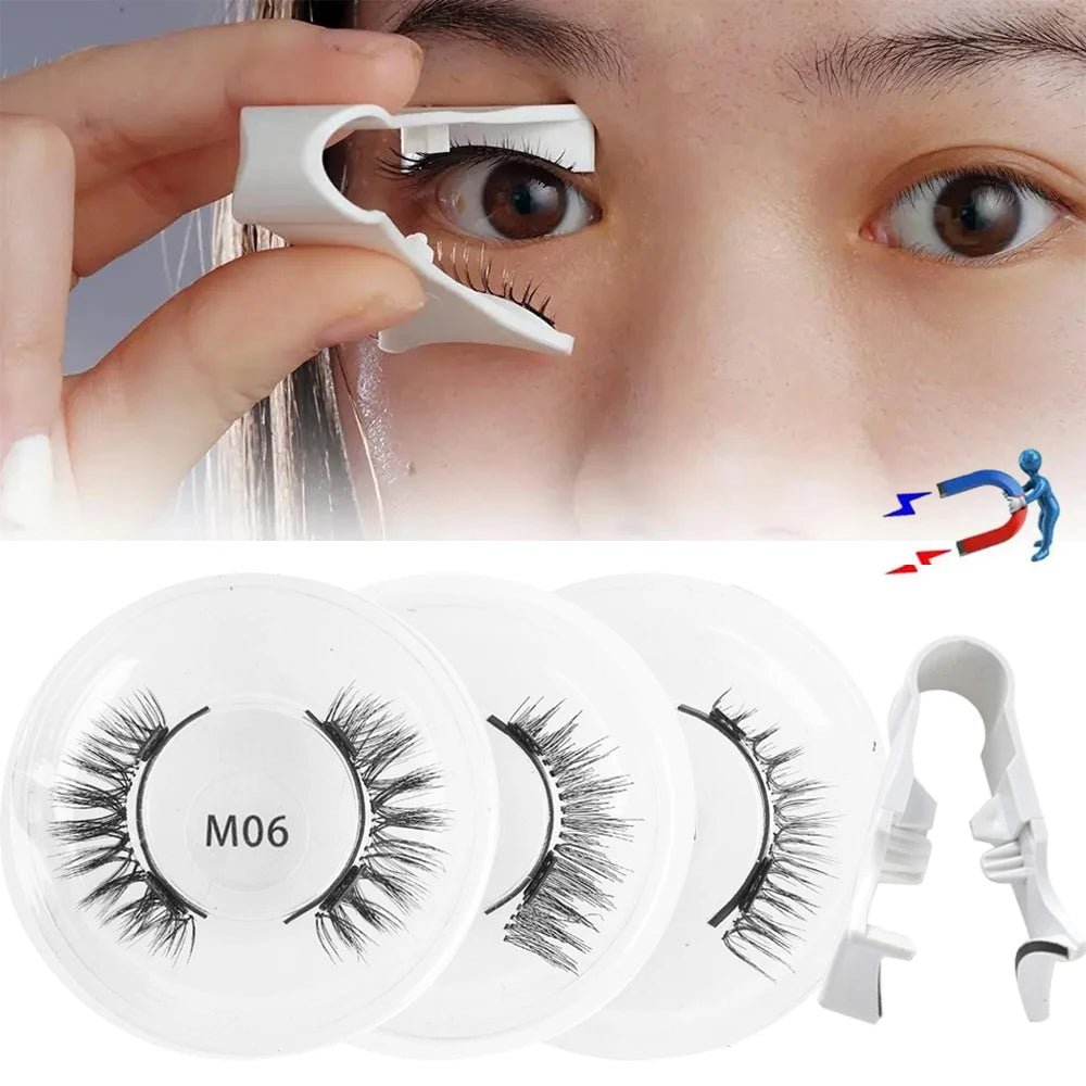 OLYX Reusable Magnetic False Eyelashes — Glue-Free 3D Lashes - OLYX-OLYX-