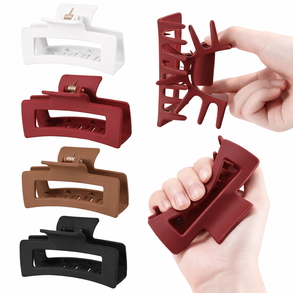 OLYX Unbreakable Silicone Hair Claw Clip - OLYX-OLYX-